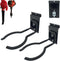 Juformin Adjustable Slatwall Hooks, Lockable Slatwall Weedeater & String Trimmer Hanger, Power Tool