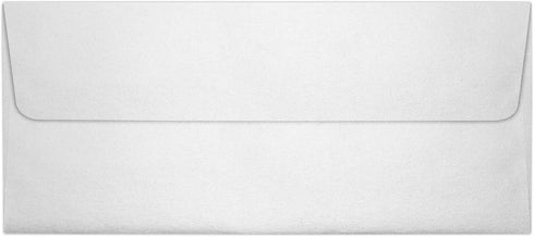 LUXPaper #10 Business Envelopes, Peel & Press, 4 1/8" x 9 1/2", Crystal Metallic, 50 Qty