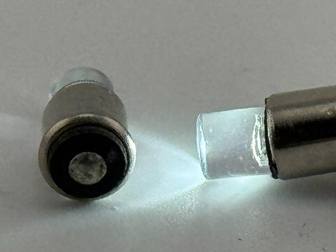 Rebaydo 2pcs T1 3/4 Midget Flanged Base Flat Top LED Bulb 6 to
