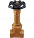 Everflow Supplies 44122-NL 1/2" Long Bonnet Gate Valve with Female Threaded IPS Connections