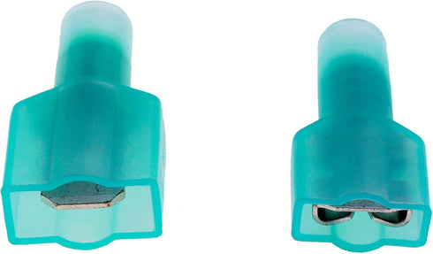 85461 16-14 Set .250 10 Pack Dorman Gauge Male/Female Fully Insulated Quick Disconnect, in., Blue, Universal Fit