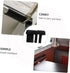 EPIGEIST 2pcs Foldable Table Leg Pads Floor Protectors for Rv Furniture Space Saving Design Easy Installation Sturdy