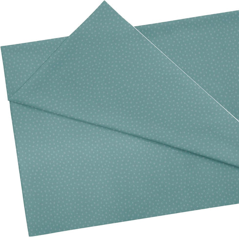 Calming Blue Dots Creative Class Fabric - For Classroom Bulletin Boards, Pillows, Curtains, and Crafts