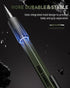 Four Candies 1.3mm Mechanical Pencil Set, Heavy Duty Metal Carpenter Pencil with 24 Refills and Erasers