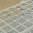 Plastic Test Tube Rack, Detachable Holder Storage Stand, Holds 60 for 16mm Dia. Tubes, White