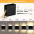 Set 2, Dimmable LG9939111 Lightess LED Wall Sconce Battery Powered of Touch Control Wall Lamp Rechargeable Black, Up
