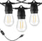 BRIMAX 24.6Ft USB Powered String Lights,10 LED Bulbs Waterproof & Shatterproof Outdoor