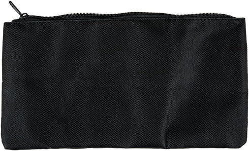 Klein Tools VDV770-500 Nylon Zipper Pouch, Divided Black Tool Bag for Various Uses Including Tone and Probe Kit