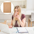 SUPERFINDINGS 20 Sheets A5 Kraft Paper Binder Dividers, 5-Tab/6-Hole Cover Ring Binder