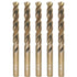 M35 Cobalt Drill Bit Set, 11.5mm, 5 Pieces for Hard Metals, Exceptional Heat Resistance