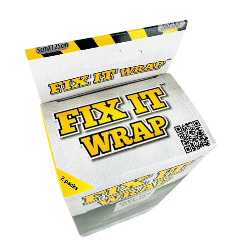 Fix It Wrap 2 INCH X 50 inch - Strong Fiber Weld Fix Reinforcement Repair - 2 Pack