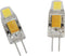 No Flicker G4 LED Bulb 2PCS, 1.2W 2700K Warm White, AC/DC 12V Bi-Pin Base, Dustproof Capsule, Replace 12V 10W Halogen