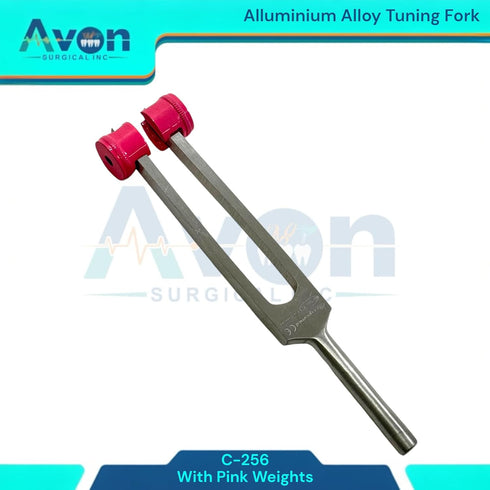 Avon Surgical 7pcs Hammers, 5.5" 128 256 512 1024 Student Diagnostics Kit with Taylor and Buck Reflex Bandage Scissors