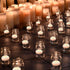 PUNPUBA 36pack 3 100+ Flameless Led Floating Candles, Plastic Tealights Battery Operated Flickering Hour Waterproof