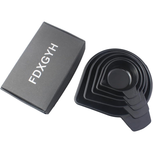 FDXGYH 5 Pcs Plastic Weighing Dishes with Narrow Spout for Food and Laboratory Supplies