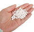 uxcell 1500pcs Ceramic Electrical Insulator, 2mm Dia Tapered Porcelain Tube Beads, High Temperature Max 1000C