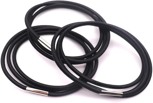 Trash Can Rubber Bands Set of 3, Black Only, Fits 13 to