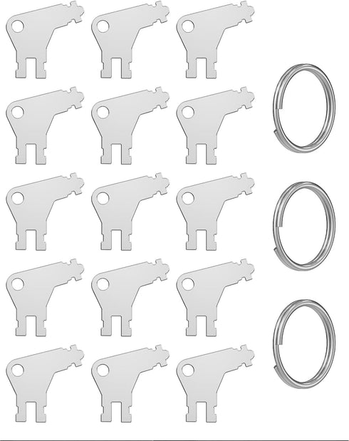 Paper Towel Dispenser Key, 15Pcs Universal Dispenser Key Compatible for Georgia Pacific