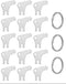 Paper Towel Dispenser Key, 15Pcs Universal Dispenser Key Compatible for Georgia Pacific