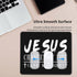 Generic 7.9 9.5 Jesus Changed My Life Christian Cross Mousepad Computer Thick Rubber Overlock Slide Gaming Mouse Mat