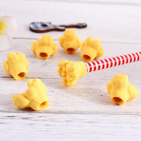 Pencil Top Erasers 36 Pack, Popcorn Pencil Erasers Toppers for Kids, Cute Fun Novelty Food Erasers for School Supplies