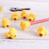 Pencil Top Erasers 36 Pack, Popcorn Pencil Erasers Toppers for Kids, Cute Fun Novelty Food Erasers for School Supplies