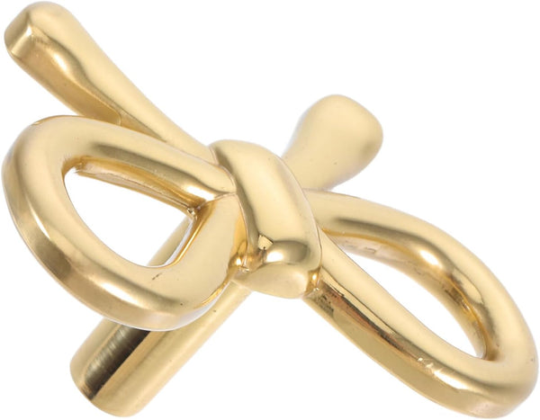 Adorainbow Brass Bow Cabinet Handle Vintage Drawer Pulls Bow Tie Wardrobe Handle for