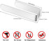 HUFEEOH 2 Pack Adhesive Hand Towel Holder, Sticky Wall Mounted Towel Bar, Stainless Steel Kitchen Towel Rack