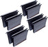 Ultimate Office MagniFile Extra-Capacity Hanging File Folders, Letter Size, 1" Box-Bottom, Set of 8 with Bungee Cord