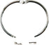 Book Binder Rings 2 Inch - 20 Pack Nickel Plated Silver Loose Leaf Rings for Office Use