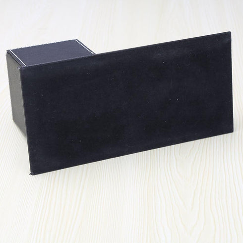 KINGFOM PU Leather Desk Organizer and Accessories, Black Pencil Holder with Business Cards Stand, School Office