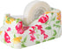 VIBRANZ-LAB Cute Tape Dispenser, Fun Desk Accessories, Floral Tape Dispenser, Cute Office Supplies for Women, Weighted