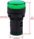 Baomain AD16-22D/S31 AC220V Energy Saving LED Indicator Light, Green*1 Yellow*1 Red*1, Pack of 3