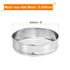 PATIKIL 400 Mesh Lab Sieve, 8" Diameter Test Sieve, 304 Stainless Steel Wire Cloth, 0.004mm