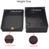 Electrical Box, Outdoor Waterproof IP65 Junction Box, ABS Plastic Project Box Power Cord Enclosure, Black