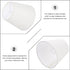 LIFKOME 5.11X3.93X5.90In Replacement Lampshade Cover Fabric Lamp Shade for Table and Floor Lamps Lightweight Decorative