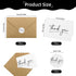 PineHaven 100 Set Bulk,4x 6 Inch Thank You Cards with Kraft Envelopes and Stickers Blank Thank You Notes Greeting