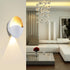 12W 3000K Kawell Modern Creative LED Wall Sconce Waterproof Wall Light Indoor Outdoor Wall Lamp Sunrise Effect Art Deco