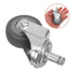PRETYZOOM Swivel Caster Wheels for Cart Replacement Wheels for Rolling Cart Easy Installation Multi Directional