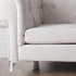 4pcs NUOBESTY Metal Furniture Support Legs Sofa Cabinet Dresser Steel Legs Silver Finish Bedside Table Replacement Feet