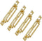 4PCS Chinese Style Cabinet Pull Handles, Drawer Pulls, Closet Hardware for Furniture Dresser Drawer with Screws