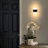 Dimmable 12W 3-Color Touch LED Wall Sconce with Switch Indoor Hardwired Wall Light Fixture Brightness and Temperature