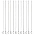 PATIKIL 12Ga x 5.9 Inch Stainless Steel Dispensing Needle Tips, 12Pcs Blunt Tips Luer Lock for Thick Glue Ink Lab