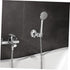 Uonlytech Silver Suction Cup Shower Head Holder Bracket Handheld Wall Mount for Bathroom Stainless Steel No Drill