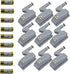 LiXiongBao 9 Pack Hinge LED Sensor Light -Smart Touch Induction Cabinet Light for