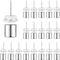 Outus 20 Sets Magnetic Push Pin Magnet Thumb Tack Poster Hanger Thumb Tacks