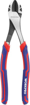 WORKPRO 8 Inch High Leverage Diagonal Pliers: Heavy Duty Wire Cutters in CRV Steel for Cutting Wires