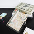 Clear A5 Binder PVC Budget Binder Transparent Notebook Shell with Snap Button Closure 6 Rings Loose Leaf Binding Covers for Travelers Planner Journal Gift Idea (Personal A5, Clear)