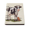 VstaDank Dairy Cow Notebooks Hardcover Spiral Notebook Removable A5 College Ruled Paper