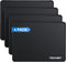 TECKNET 4 Pack Mouse Pad with Anti-fray Stitching, Waterproof Surface & Non-Slip Rubber